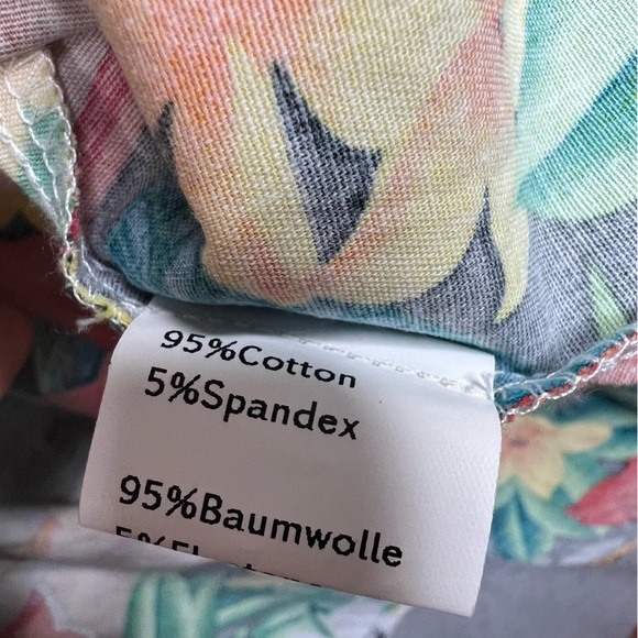 Belle Poque Womens Med Sleeveless Hawaiian Pin Up Girl A-Line Swing Midi Dress - Picture 14 of 15